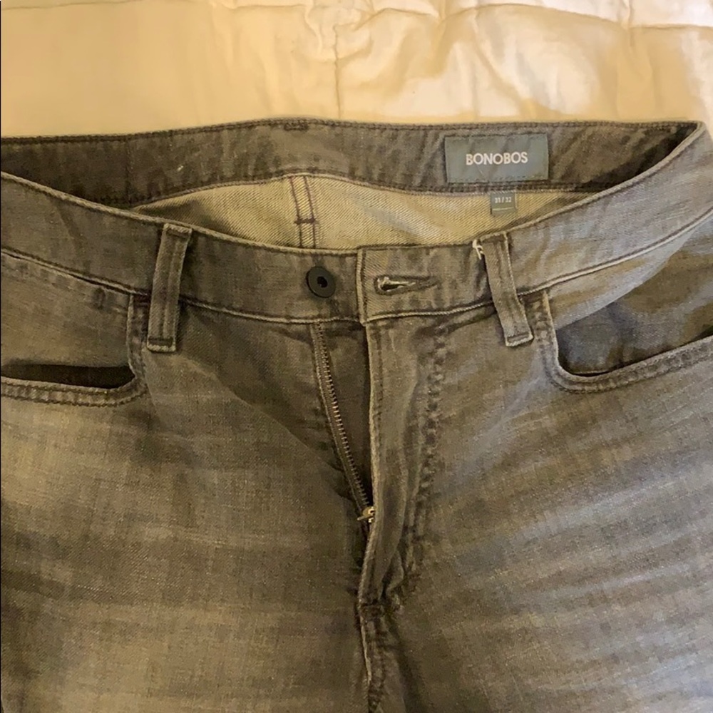 Bonobos Gray Slim Jeans